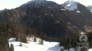 Archived webcam image showing Hornbahn mountain station Hindelang on 26 Feb 2026 at 10:41