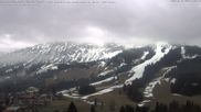 Archiviertes Webcam Bild: Oberjoch: Blick vom Familux Resort aufs Skigebiet am Iseler am 12.04.2026 um 08:49 Uhr