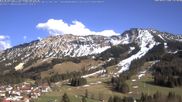 Archived webcam image showing Kids hotel Oberjoch on 17 Apr 2026 at 18:56
