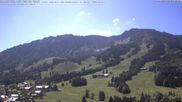 Archiviertes Webcam Bild: Oberjoch: Blick vom Familux Resort aufs Skigebiet am Iseler am 29.05.2026 um 10:48 Uhr