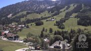 Archiviertes Webcam Bild: Oberjoch: Blick vom Familux Resort aufs Skigebiet am Iseler am 29.05.2026 um 12:48 Uhr