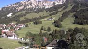 Archiviertes Webcam Bild: Oberjoch: Blick vom Familux Resort aufs Skigebiet am Iseler am 29.05.2026 um 18:48 Uhr