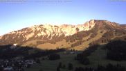 Archiviertes Webcam Bild: Oberjoch: Blick vom Familux Resort aufs Skigebiet am Iseler am 29.05.2026 um 20:48 Uhr
