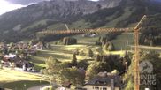 Archiviertes Webcam Bild: Oberjoch: Blick vom Familux Resort aufs Skigebiet am Iseler am 14.06.2026 um 06:17 Uhr