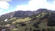 Archiviertes Webcam Bild: Oberjoch: Blick vom Familux Resort aufs Skigebiet am Iseler am 14.06.2026 um 14:17 Uhr