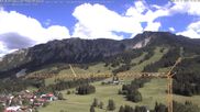 Archiviertes Webcam Bild: Oberjoch: Blick vom Familux Resort aufs Skigebiet am Iseler am 14.06.2026 um 16:17 Uhr