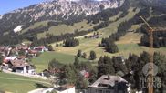 Archiviertes Webcam Bild: Oberjoch: Blick vom Familux Resort aufs Skigebiet am Iseler am 12.07.2026 um 16:05 Uhr