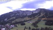 Archiviertes Webcam Bild: Oberjoch: Blick vom Familux Resort aufs Skigebiet am Iseler am 26.08.2026 um 06:24 Uhr