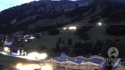 Archiviertes Webcam Bild: Oberjoch: Blick vom Familux Resort aufs Skigebiet am Iseler am 10.10.2026 um 07:56 Uhr