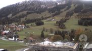 Archiviertes Webcam Bild: Oberjoch: Blick vom Familux Resort aufs Skigebiet am Iseler am 25.10.2026 um 08:56 Uhr