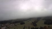Archiviertes Webcam Bild: Oberjoch: Blick vom Familux Resort aufs Skigebiet am Iseler am 30.10.2026 um 14:18 Uhr