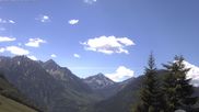Archiviertes Webcam Bild: Oberjoch: Blick vom Familux Resort auf die Allgäuer Hochalpen am 29.05.2026 um 12:02 Uhr
