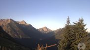 Archiviertes Webcam Bild: Oberjoch: Blick vom Familux Resort auf die Allgäuer Hochalpen am 12.07.2026 um 06:05 Uhr