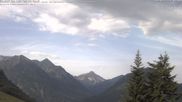 Archiviertes Webcam Bild: Oberjoch: Blick vom Familux Resort auf die Allgäuer Hochalpen am 14.07.2026 um 08:41 Uhr