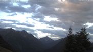Archiviertes Webcam Bild: Oberjoch: Blick vom Familux Resort auf die Allgäuer Hochalpen am 19.08.2026 um 06:09 Uhr