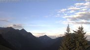 Archiviertes Webcam Bild: Oberjoch: Blick vom Familux Resort auf die Allgäuer Hochalpen am 19.08.2026 um 07:09 Uhr