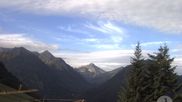 Archiviertes Webcam Bild: Oberjoch: Blick vom Familux Resort auf die Allgäuer Hochalpen am 19.08.2026 um 08:09 Uhr
