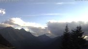 Archiviertes Webcam Bild: Oberjoch: Blick vom Familux Resort auf die Allgäuer Hochalpen am 30.08.2026 um 18:44 Uhr