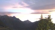 Archiviertes Webcam Bild: Oberjoch: Blick vom Familux Resort auf die Allgäuer Hochalpen am 03.09.2026 um 20:56 Uhr