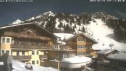 Archived webcam image showing Hotelappartements Breitlehenalm on 26 Feb 2026 at 12:36