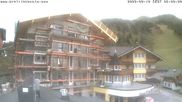 Archived webcam image showing Hotelappartements Breitlehenalm on 10 Aug 2026 at 06:00