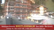 Archived webcam image showing Hotelappartements Breitlehenalm on 10 Aug 2026 at 16:00