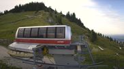 Archived webcam image showing Top station at Breitenberg mountain in Pfronten on 9 Aug 2026 at 18:42