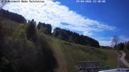 Archived webcam image showing base station Ossi-Reichert-Bahn on 29 Apr 2026 at 12:04
