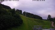Archived webcam image showing base station Ossi-Reichert-Bahn on 27 Jul 2026 at 06:59