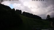 Archived webcam image showing base station Ossi-Reichert-Bahn on 27 Jul 2026 at 07:59