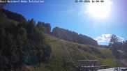 Archived webcam image showing base station Ossi-Reichert-Bahn on 22 Sep 2026 at 16:53