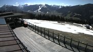 Archived webcam image showing mountain restaurant Reitlehen Alm on 8 Apr 2026 at 14:01