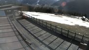 Archived webcam image showing mountain restaurant Reitlehen Alm on 8 Apr 2026 at 18:01