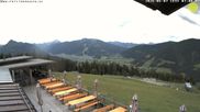 Archived webcam image showing mountain restaurant Reitlehen Alm on 7 Jun 2026 at 07:56