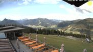 Archived webcam image showing mountain restaurant Reitlehen Alm on 7 Jun 2026 at 08:56