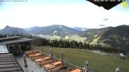 Archived webcam image showing mountain restaurant Reitlehen Alm on 7 Jun 2026 at 10:56