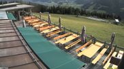 Archived webcam image showing mountain restaurant Reitlehen Alm on 7 Jun 2026 at 18:56