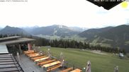 Archived webcam image showing mountain restaurant Reitlehen Alm on 23 Jul 2026 at 07:02