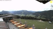 Archived webcam image showing mountain restaurant Reitlehen Alm on 5 Sep 2026 at 16:38