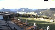 Archived webcam image showing mountain restaurant Reitlehen Alm on 7 Sep 2026 at 08:30