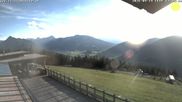 Archived webcam image showing mountain restaurant Reitlehen Alm on 19 Sep 2026 at 18:14