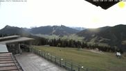 Archived webcam image showing mountain restaurant Reitlehen Alm on 27 Oct 2026 at 14:59