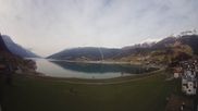 Archived webcam image showing Lake of Resia on 12 Apr 2026 at 08:40