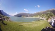 Archiviertes Webcam Bild: Reschensee: Seehotel Panorama Relax am 28.05.2026 um 08:35 Uhr