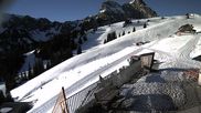 Archived webcam image showing Breitenbergbahn: mountain station on Feb 26, 2026 at 8:01 AM