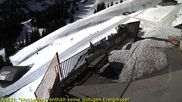 Archived webcam image showing Breitenbergbahn: mountain station on Feb 26, 2026 at 10:01 AM