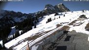 Archiviertes Webcam Bild: Breitenbergbahn in Pfronten: Ausgang Berg am 13.03.2026 um 08:15 Uhr