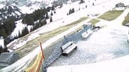 Archived webcam image showing Breitenbergbahn: mountain station on 13 Apr 2026 at 06:08