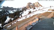 Archiviertes Webcam Bild: Breitenbergbahn in Pfronten: Ausgang Berg am 17.04.2026 um 06:15 Uhr