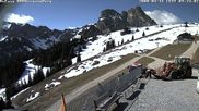 Archiviertes Webcam Bild: Breitenbergbahn in Pfronten: Ausgang Berg am 17.04.2026 um 10:15 Uhr